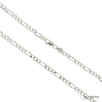 Srebrny łańcuszek 925 figaro DIA-LAN-735070-100-925 4mm (2).jpg
